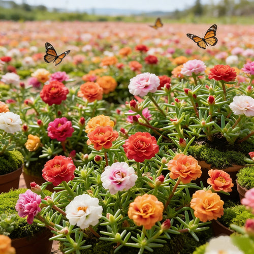🔥 65K+ Sold Double Bloom Sun Rose Seeds 🌸 Nonstop Summer Blooms 🌼 No Care Needed ☀️ Grow Anywhere 🌱