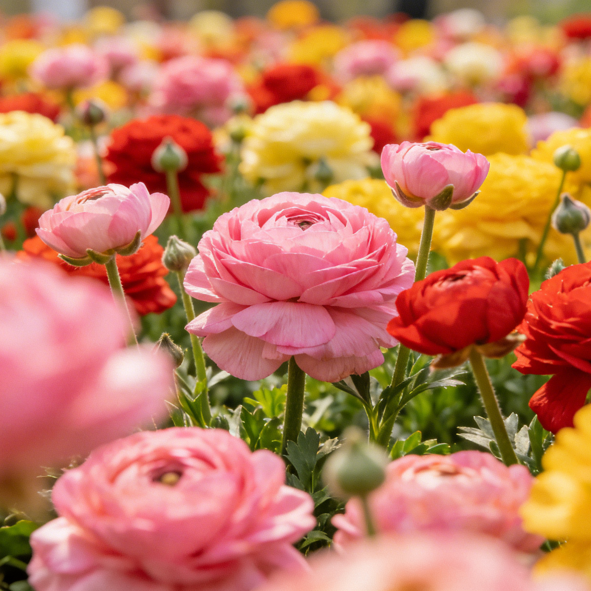 🌸Ranunculus Seeds – 💜Grow Elegant, Rose-Like Blooms in Your Own Garden