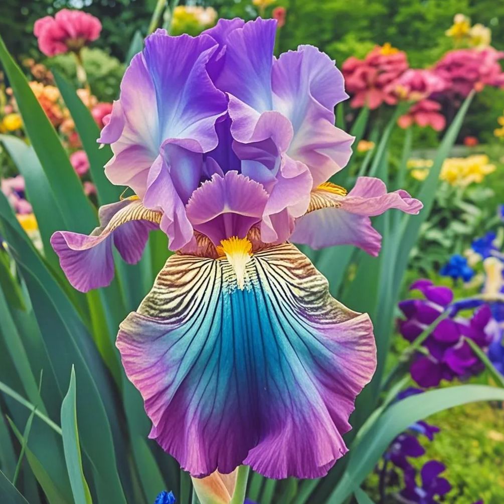 ⚜️ Rare Tall Bearded Iris – Premium Garden Rhizomes
