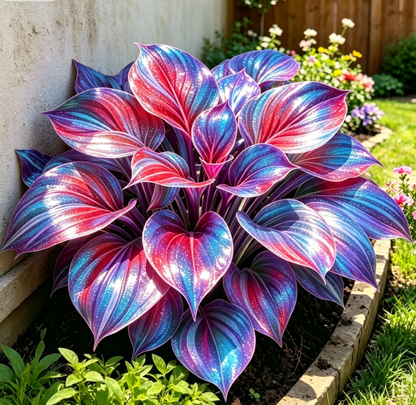 💎 Rare Multi-Color Opal Hosta 🌿 Stunning Foliage That Shines All Season