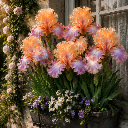 🏠🌸 Premium Bearded Iris Collection 🌿 Stunning Blooms, Easy to Grow