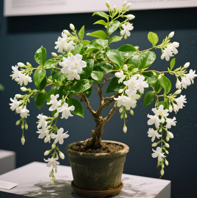 🌸Weeping Jasmine Seeds – Create a Fragrant Floral Waterfall at Home🌿❄️