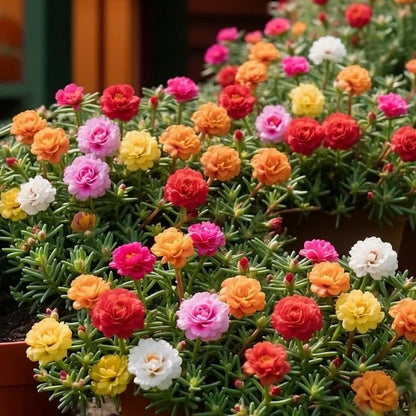 🐝 With the Most Hardy Flowers, create the freest DIY🌼 Double-Flower Moss Roses
