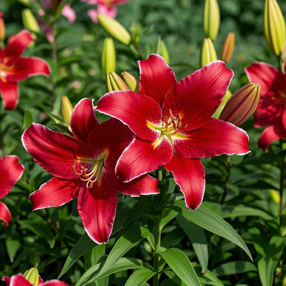 🌺🍷Double Perfume Lily Bulbs—Fresh and Sweet