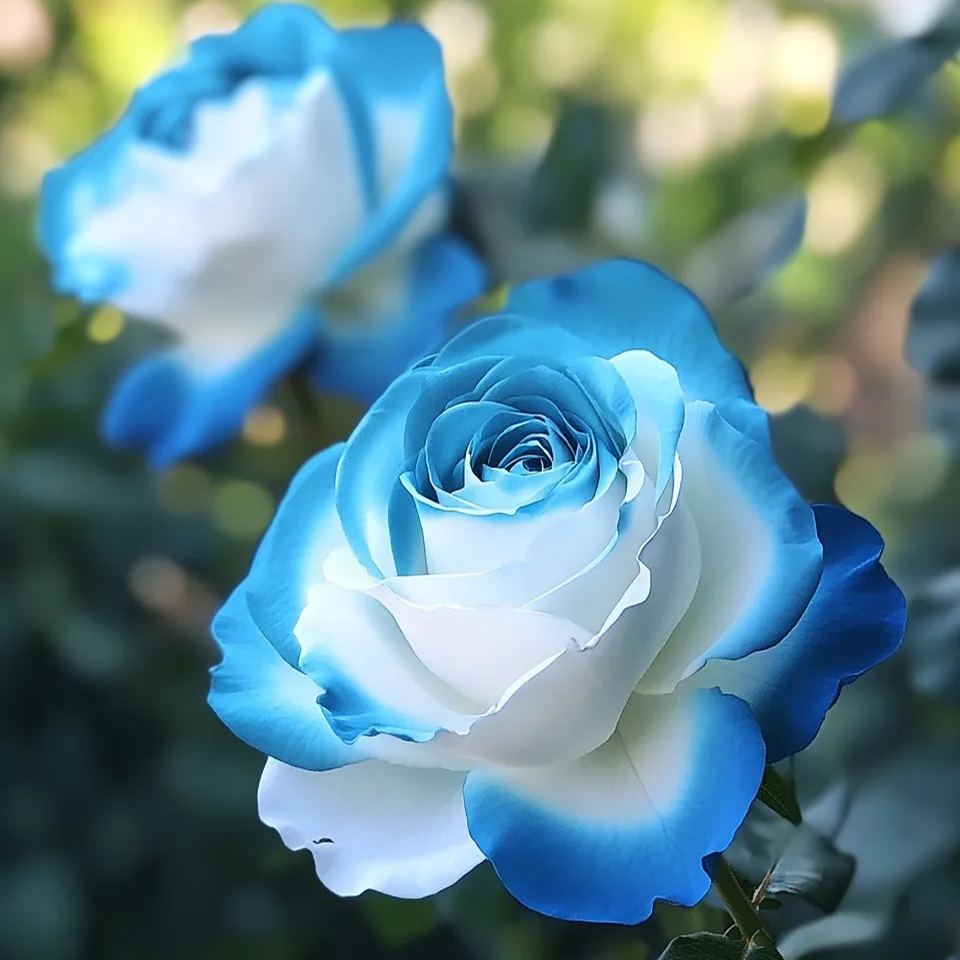 🌈🌹Rare Blue Moon Rose 🌸Elegant Blooms That Transform Your Garden