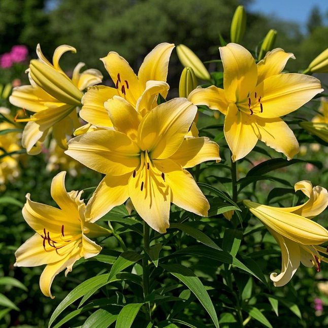 🌺🍷Double Perfume Lily Bulbs—Fresh and Sweet