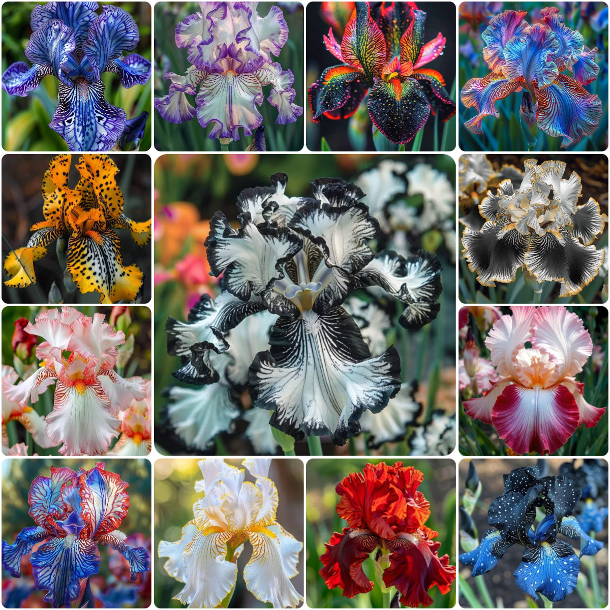 ⚜️ Rare Tall Bearded Iris – Premium Garden Rhizomes