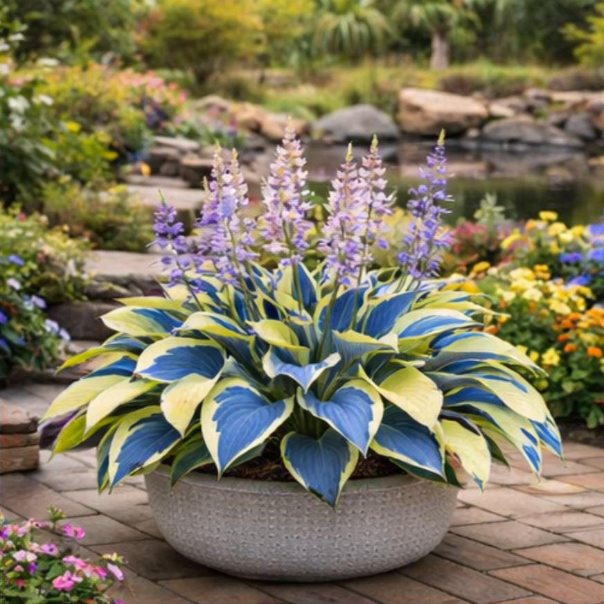 🌿 Hosta Bulbs: Big Beautiful Leaves, Almost Zero Effort