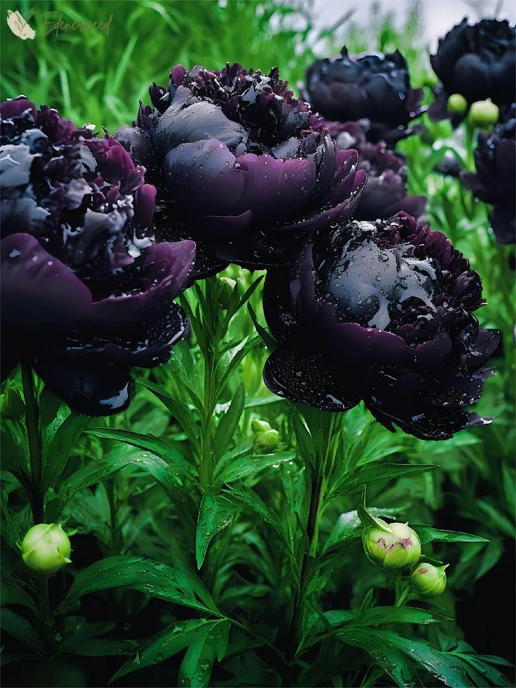 Black Beauty Peony Flower Seeds