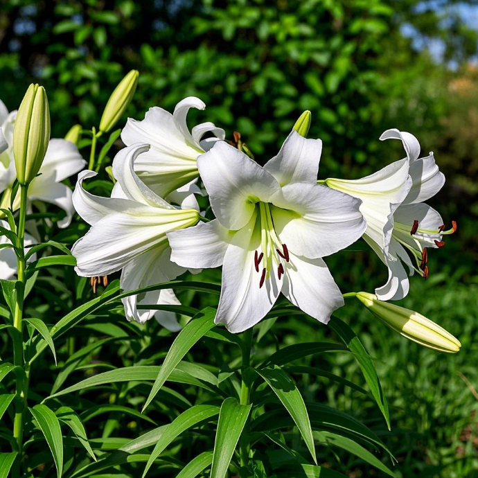 🌺🍷Double Perfume Lily Bulbs—Fresh and Sweet