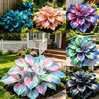💎 Rare Multi-Color Opal Hosta 🌿 Stunning Foliage That Shines All Season