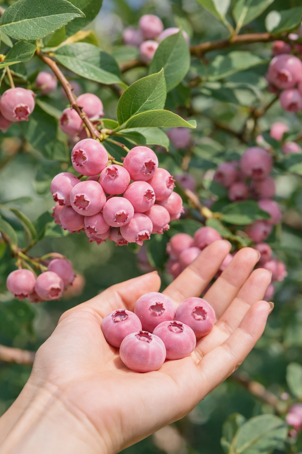 Grow Rare Pink Blueberries at Home 🍓🌸