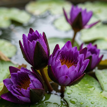 💜🪷Midnight Purple Lotus Seeds🌿Simple, Beautiful & Unique!