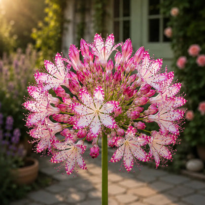 🏠🌸 Celestial Lace Agapanthus Bulbs 🌿 Elegant Blooms, Easy to Grow