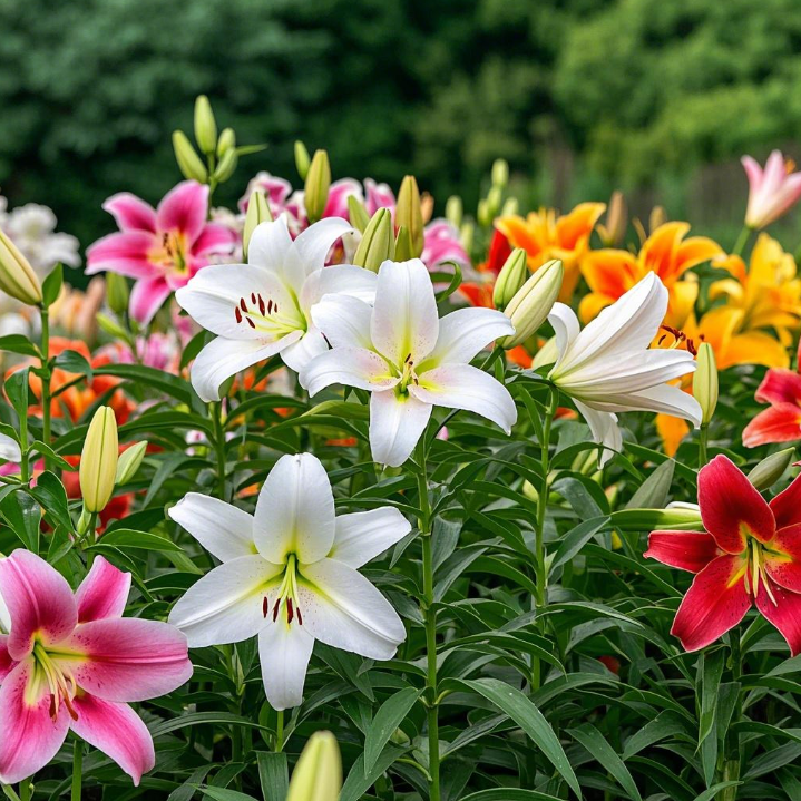 🌺🍷Double Perfume Lily Bulbs—Fresh and Sweet