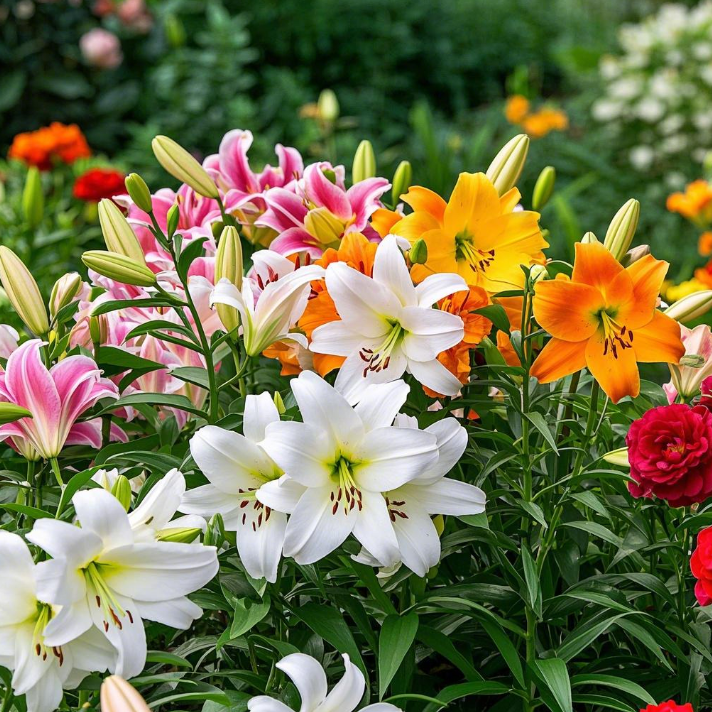 🌺🍷Double Perfume Lily Bulbs—Fresh and Sweet