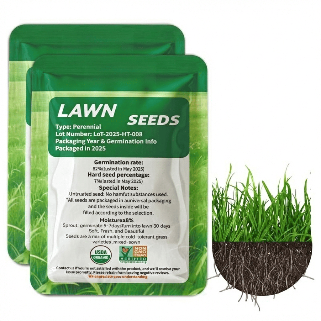 Fast-Growing Grass Seeds & Lawn Repair Blend
