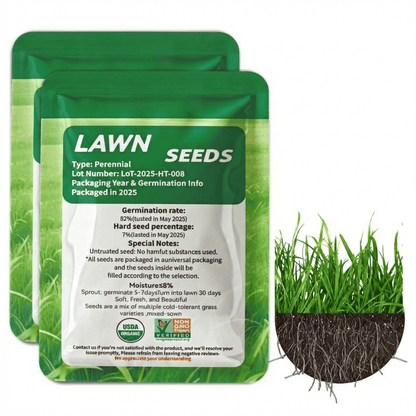 Fast-Growing Grass Seeds & Lawn Repair Blend