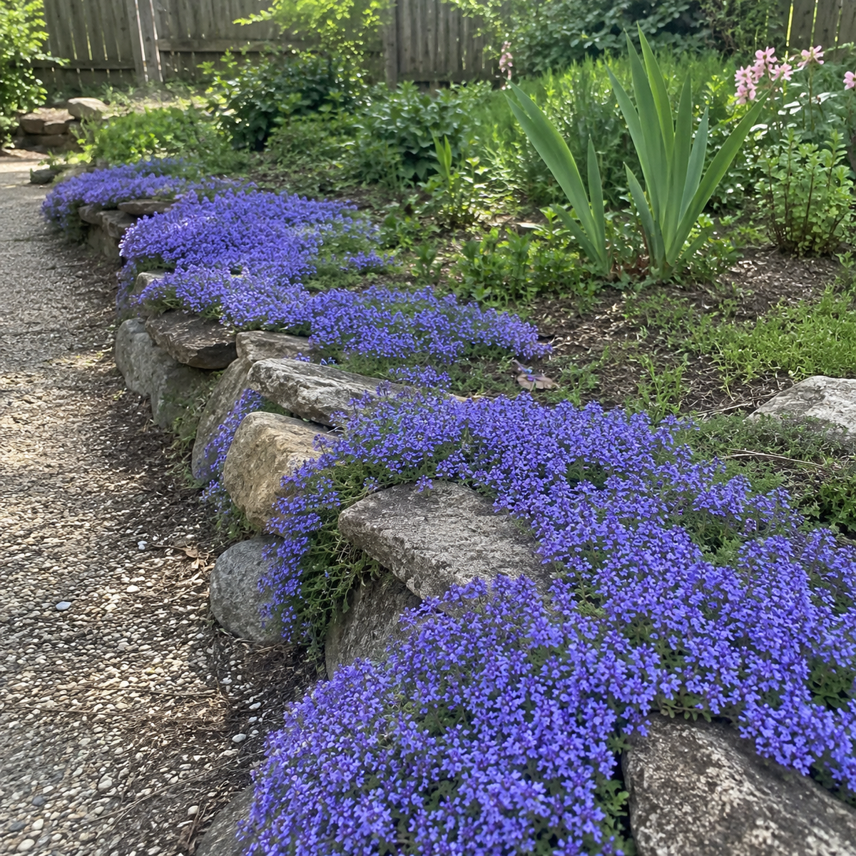 🌸✨ Creeping Thyme Seeds for a Stunning Multi-Color Ground Cover!  🌿Turn Your Garden into a Colorful Flower Carpet!🌺