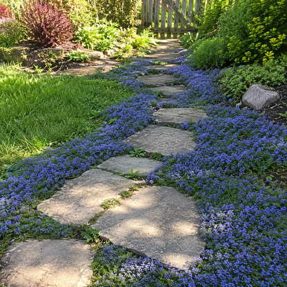 🌸✨ Creeping Thyme Seeds for a Stunning Multi-Color Ground Cover!  🌿Turn Your Garden into a Colorful Flower Carpet!🌺