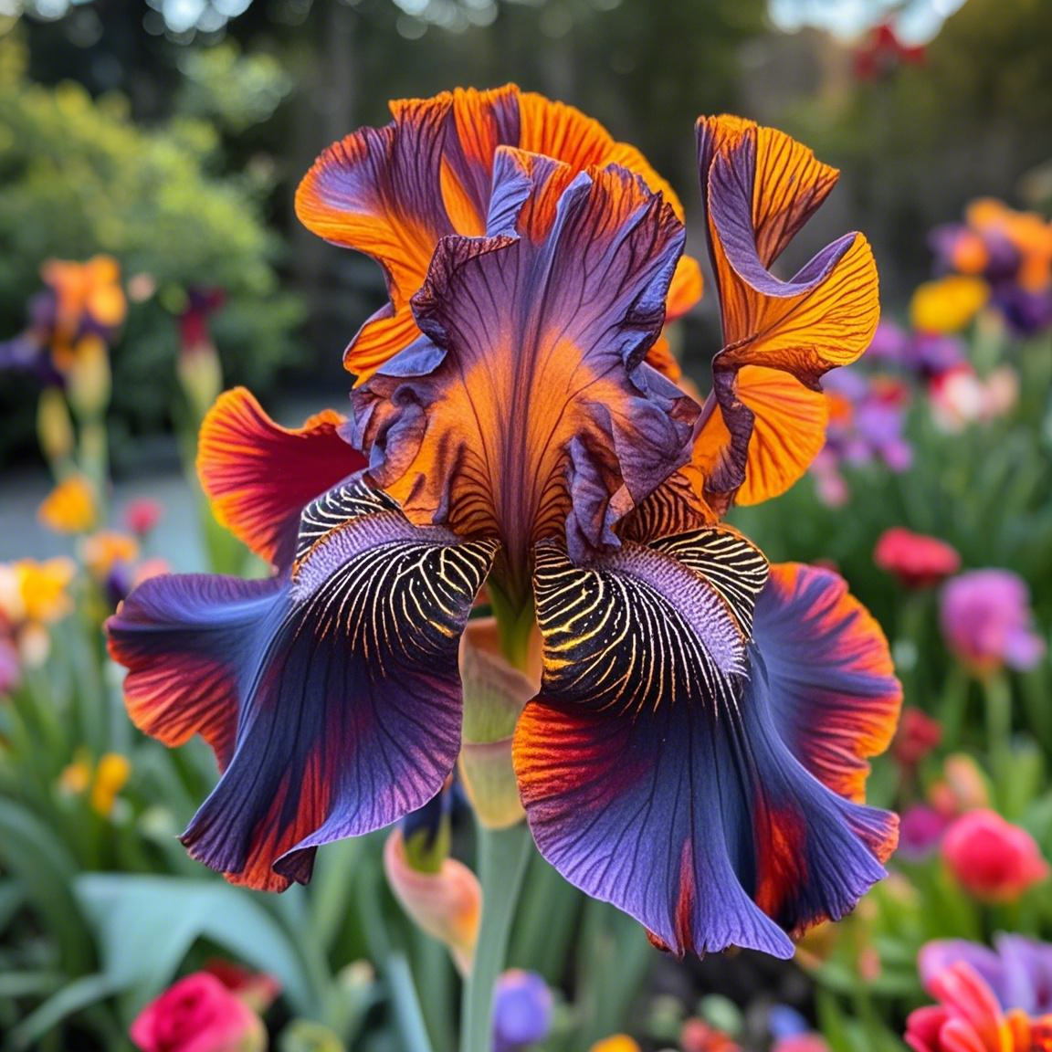 Rare & Exotic Iris Bulbs ⚜️ Unique Blooms That Impress