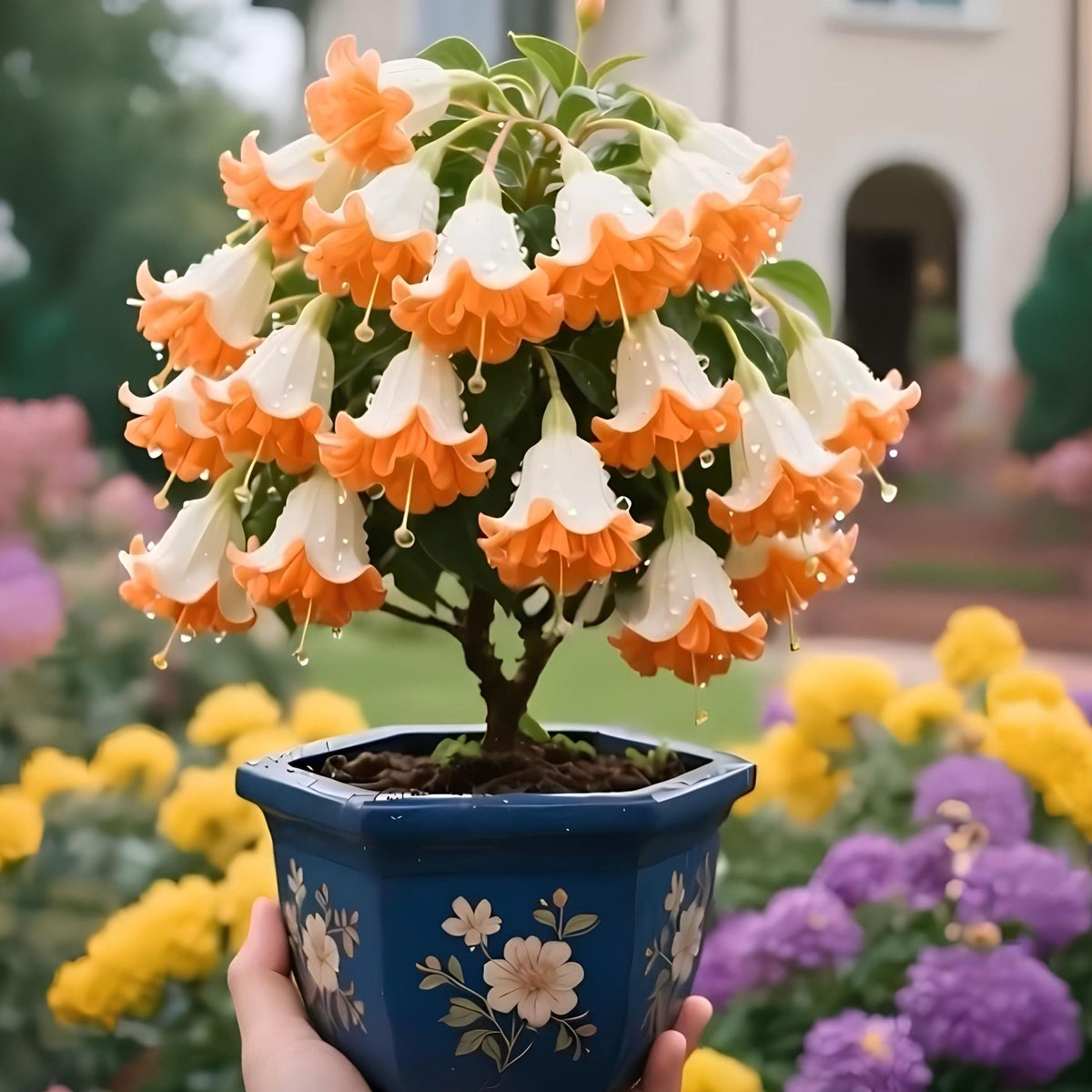 🌸 Double Fuchsia Plants – Elegant Cascading Blooms for Shade Gardens