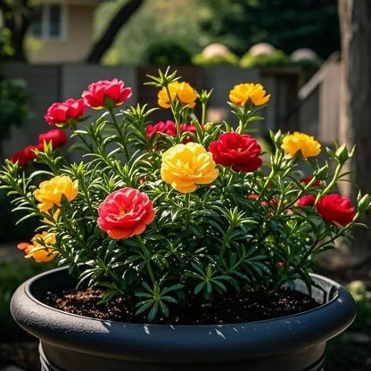 🔥 65K+ Sold Double Bloom Sun Rose Seeds 🌸 Nonstop Summer Blooms 🌼 No Care Needed ☀️ Grow Anywhere 🌱