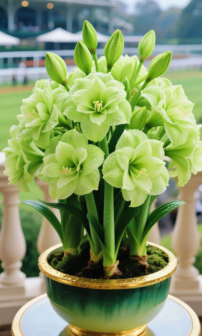 🔥 Limited-Time Offer 🌺 Rare Double-Petaled Perfume Amaryllis – Giant Fragrant Blooms All Winter Long ❄️