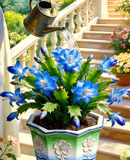 🦀Mix Colors Schlumbergera Bulbs– Easy Care Blooms in Every Shade, Even in Winter ❄️🌈
