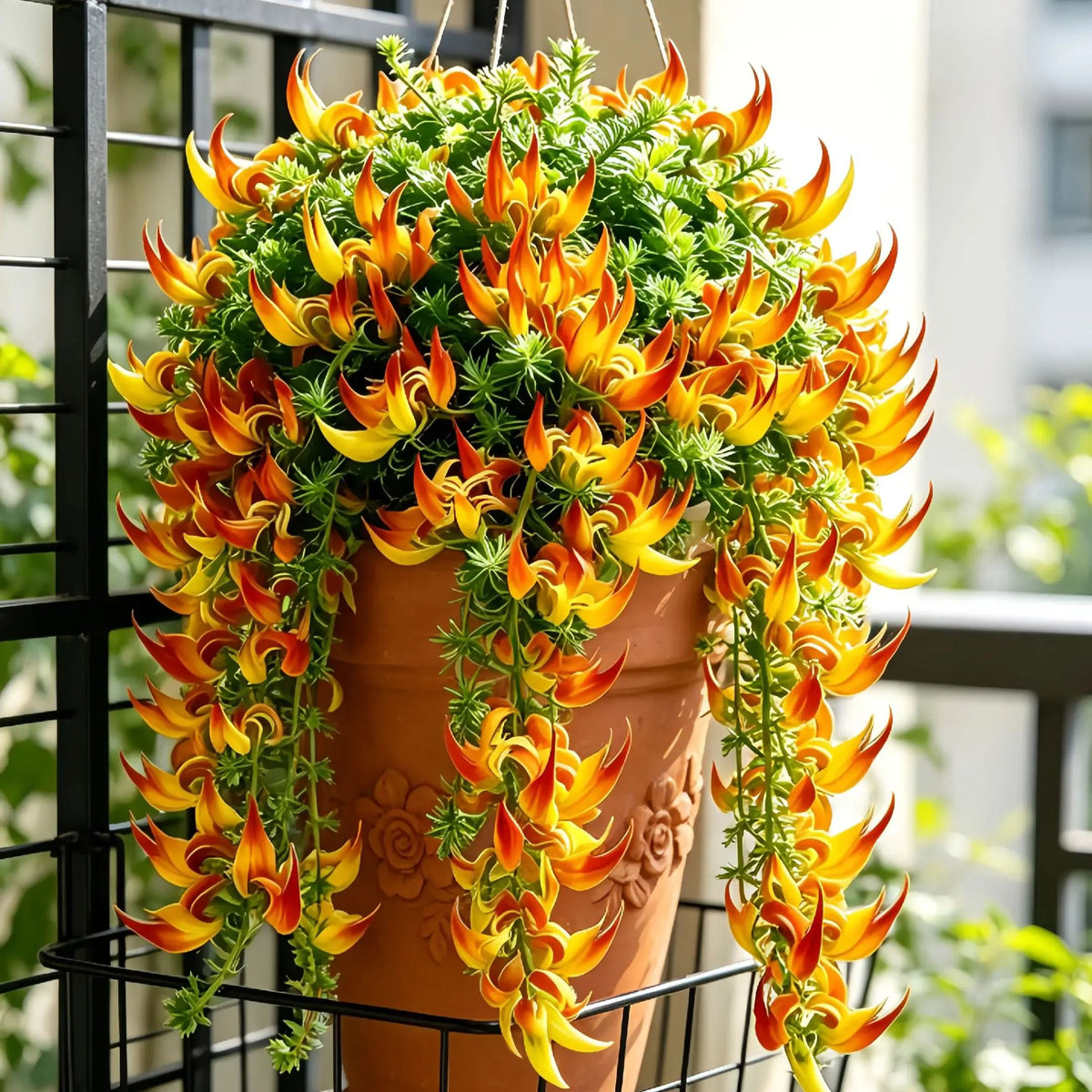 🪴🦜Parrotbeak spider plant 🔥 Blooms for up to 300 Days a Year!