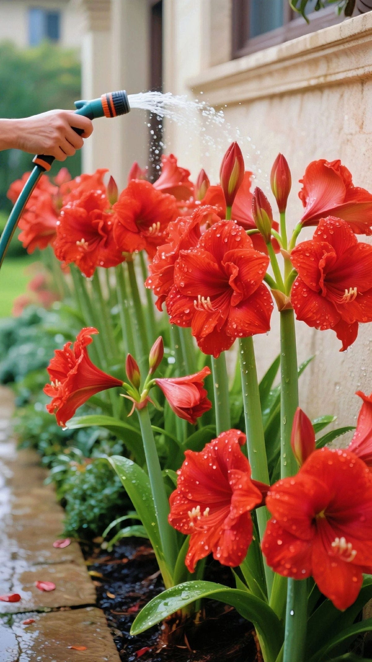 🔥 Limited-Time Offer 🌺 Rare Double-Petaled Perfume Amaryllis – Giant Fragrant Blooms All Winter Long ❄️